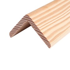 Listwa narożna z litego drewna 45 x 45 mm