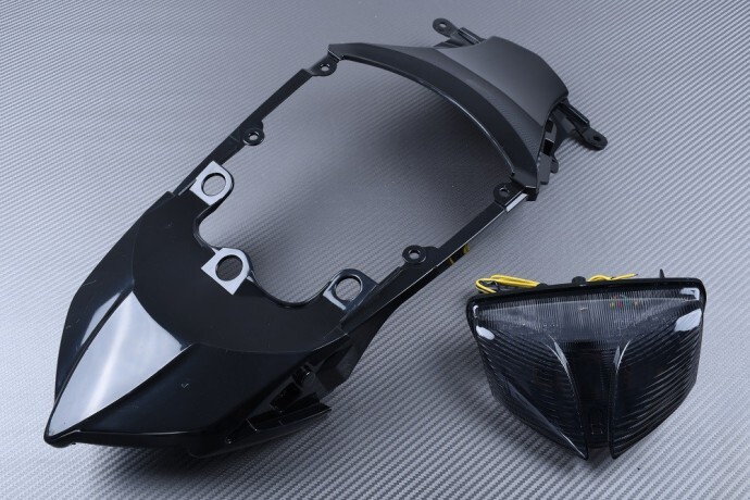 Carénage arrière Suzuki GSXR 750 2008 2010 coque moto avec feu fumé