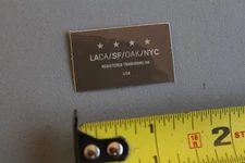 Four Star Clothing LA CA SF OAK NYC Olive OG Z84D Vintage Skateboarding STICKER