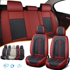 For Lexus Premium Leather Car Seat Covers Protector Front Rear Full Set Cushion