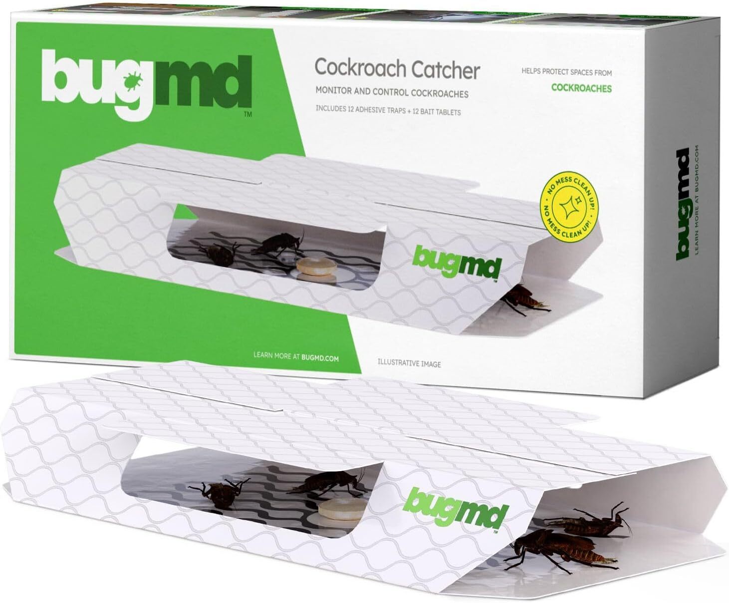Catchmaster Pest Traps 36 Spider & Cockroach Insect Traps - Catch Brown ...
