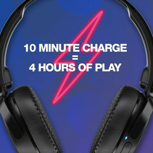 Skullcandy Riff Wireless XT -- Black (CERTIFIED REFURBISHED)