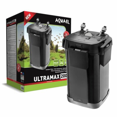 Aquael Ultramax 2000 Aquarium Außenfilter Filter 2000 l/h für Aquarien bis 700L