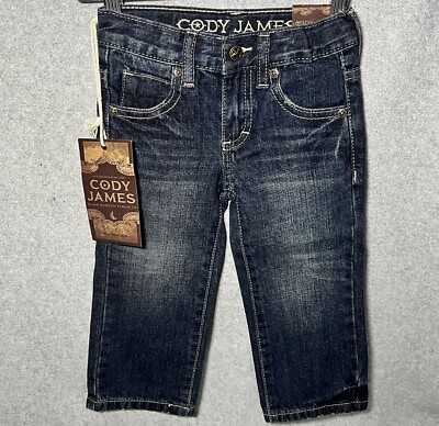 Cody James Toddler Boys' Dark Blast Boot Cut Jeans Sz 2T NWT