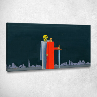 Sieg Und Tod Karl Wiener, kwn661 Leinwandbild