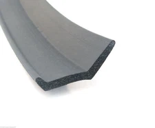 Garage Door Bottom Weather Seal for Wooden Doors, Includes Nails - Select Length