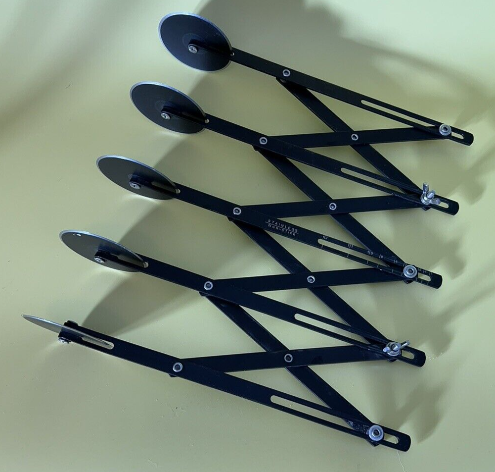 5Wheel Adjustable Stainless NonStick Pastry Cutter eBay