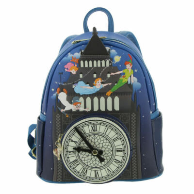 Loungefly Disney Peter Pan Glow Clock Backpack Peter Pan Clock Glow in the Dark Mini Backpack | Loungefly main image 3
