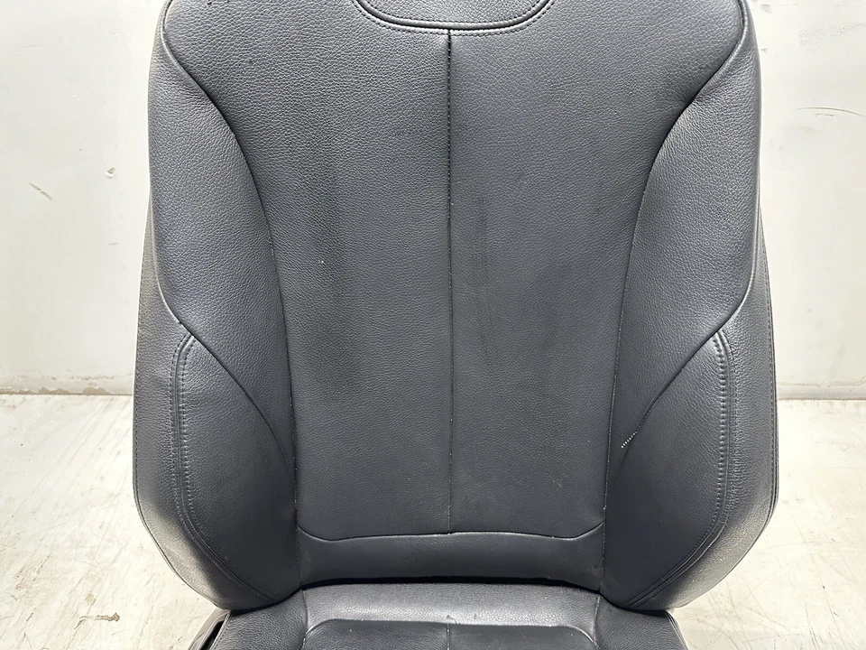 12-18 宝马 F30 3 系列 320i 328i 335i 前右乘客座椅完整黑色 — 第 4/4 张图片