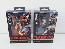 Hasbro Transformers Age of the Primes Sideways & Excellion Figures Bundle New
