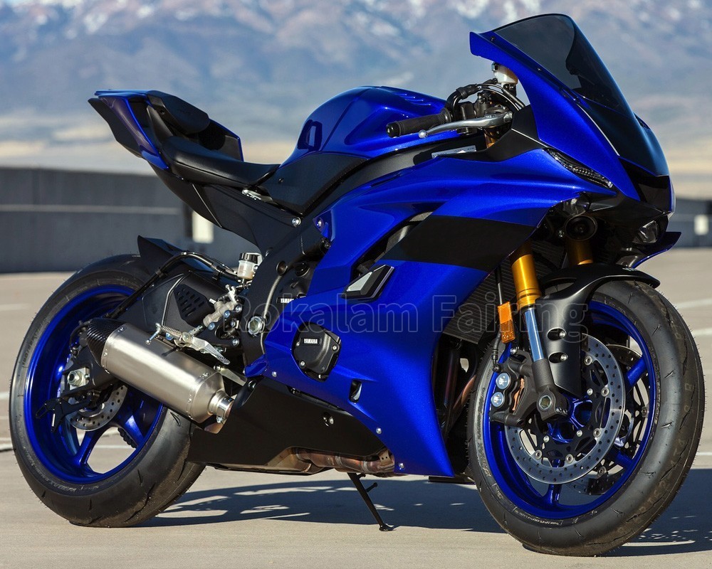 For Yamaha YZF-R6 2017 2020 YZF R6 17 18 19 Blue Aftermarket
