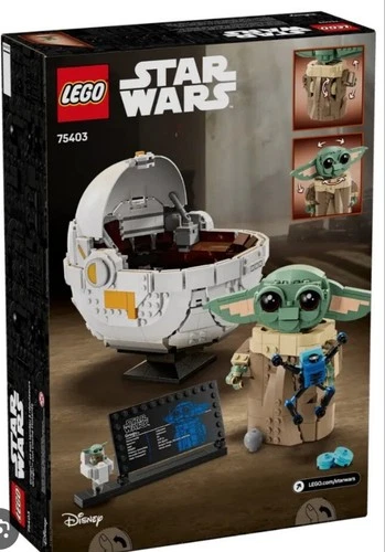 LEGO Star Wars Grogu with Hover Pram (set number 75403)