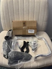 Dirt Bike Hand Guards with Grips - Universal Motorcycle Handguards for Black 