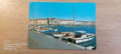 Postkarte Saint Tropez un coin du Prt de Plaisanoe 16.08.1969 gel_