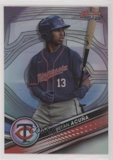 2022 Bowman's Best Top Prospects Refractor Bryan Acuna Bryan Acuña #TP-14 0b3