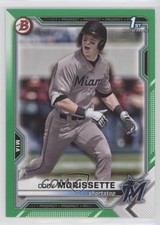 2021 Bowman Draft Green 60/99 Cody Morissette #BD-88 0h28