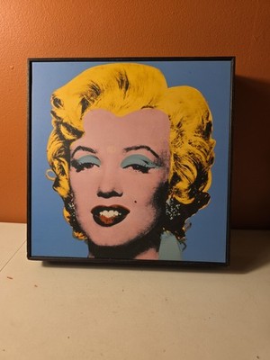 ANDY WARHOL - Marilyn Monroe - Shot Blue Marilyn, 1964. Code PF1381, Wood Frame