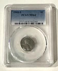 1943-S Lincoln Steel Cent – PCGS MS64