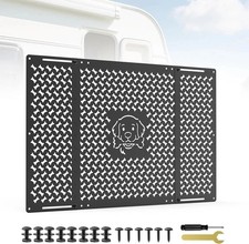 RV Screen Door Protector for Dogs, Adjustable Dog Head and Bone Design RV Entry