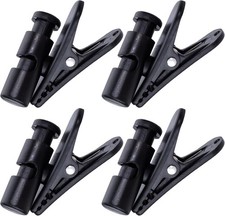 4 Pack Headphone Clips 360 Degree Rotating Earphone Wire Clips for 0.5-3 mm