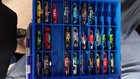 Hot Wheels Assorted Diecast Car Lot w/ Blue Carrying Case Holds 100 — photo 3