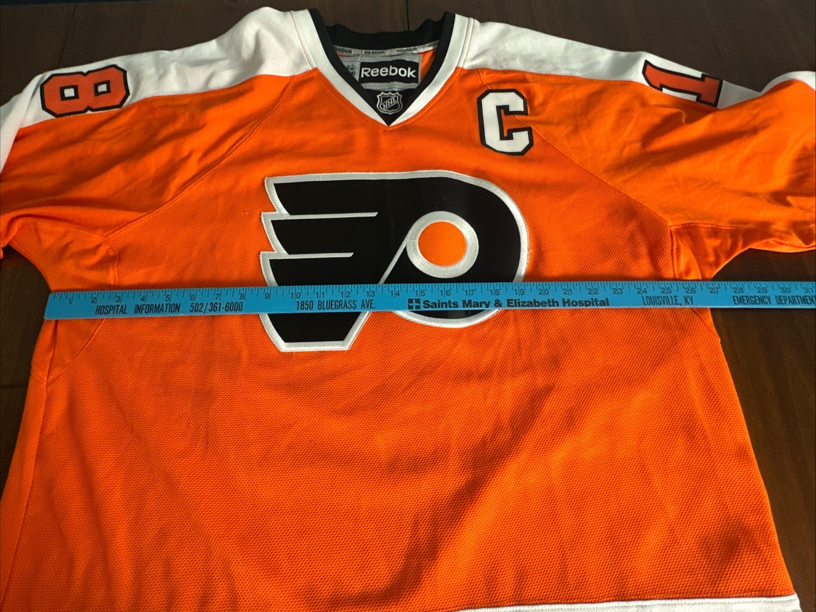 Mike Richards Philadelphia Flyers Reebok NHL Jersey Size XXL Vintage thumbnail 9