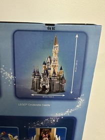 LEGO 71040 Disney Castle (4080pcs) Disney 100 New Sealed in Box Retired!