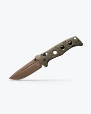 Benchmade Knife Adamas Black Class OD Green G10 Plain Edge CruWear 275FE-2