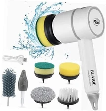 Power Spin Scrubber, Spin Brush for Cleaning Set, Electric Dishgun, Dish 
