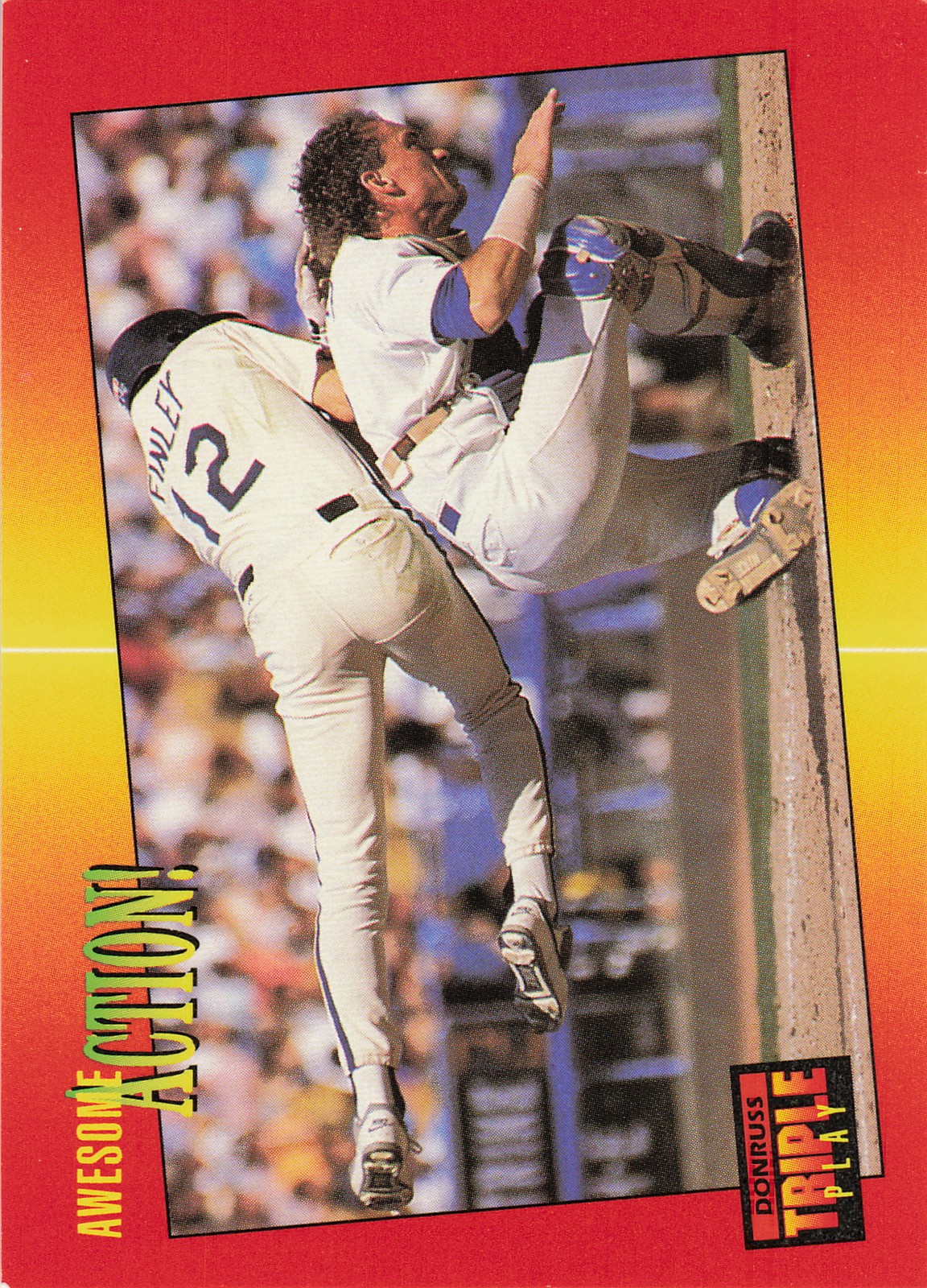 1992 Triple Play #5 Gary Carter / Steve Finley AA, Near Mint or Better