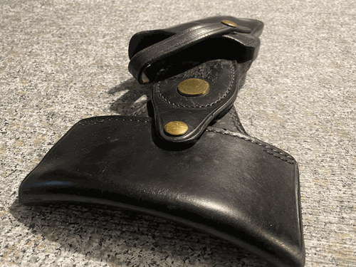 Vintage Don Hume Swivel holster - fits 4 inch revolver - nice! - Picture 8 of 8
