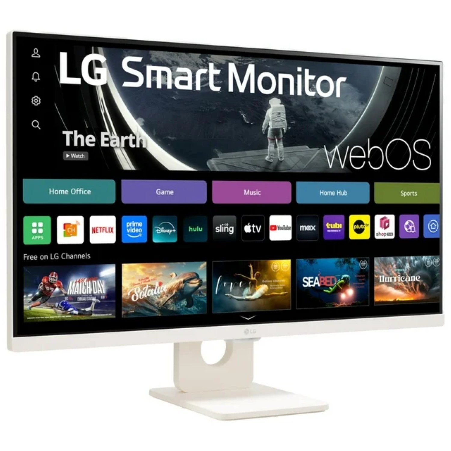 LGElectronics 27U55WSA-W.AUS 27" FHD IPS 100Hz Smart Monitor with webOS