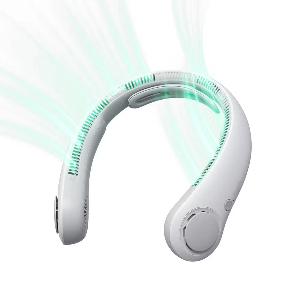 JISULIFE Portable Neck Fan Gray