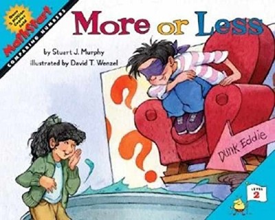 More or Less: A MathStart Picture - Paperback, by Murphy Stuart J. - Very Good