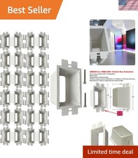 1-Gang Electrical Box Extenders, Listed, Perfect for Remodeling 25-Pack
