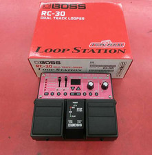 Boss RC-30 Loop Station Dual Track Looper Pedale per chitarra buone condizioni JP USATO