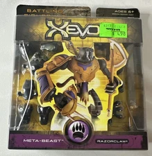 XEVOZ Meta-Beast Razorclaw (2003 Hasbro Stikfas) NEW SEALED Battling Figure Kit