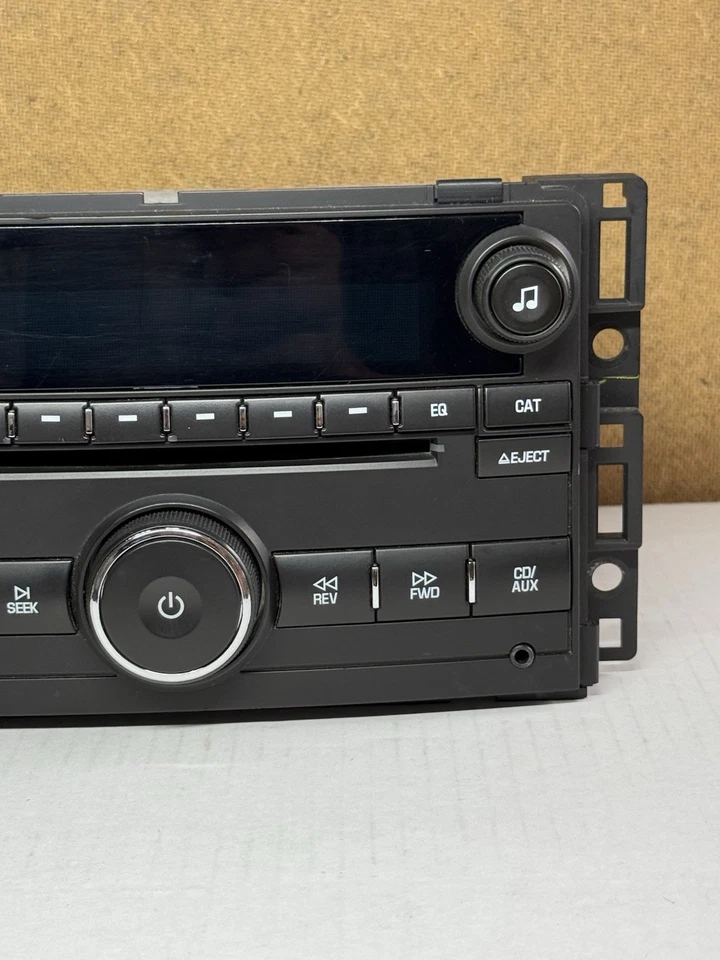 Radio CD GM 2093684 Delphi Chevrolet 2009-2010 cobalto y Pontiac G5 sin probar Foto 3 de 4