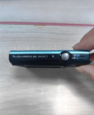 Canon PowerShot A2400 IS 16.0MP Digital Camera - Blue for sale