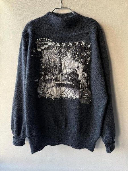 Women Dino Valiano Sweater Navy Mohair 38 / M / 46