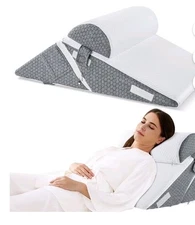 Bed Wedge Pillow for Sleep Apnea 3PCS Wedge Pillow for Acid Reflux Relief 7.5" H