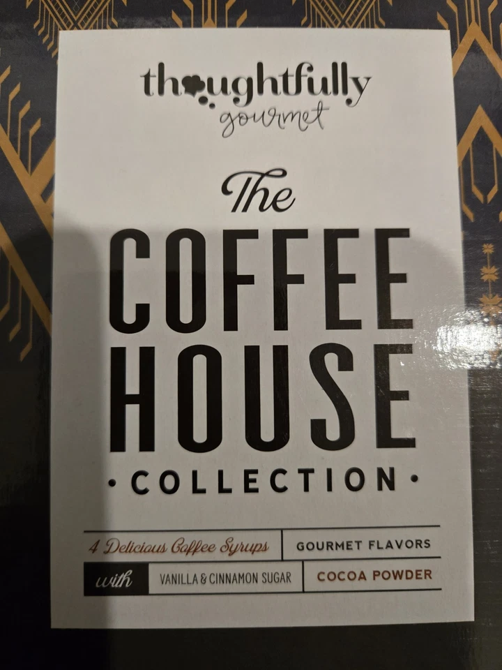 精心周到的美食咖啡吧礼品套装,包括 4 种美味糖浆可 — 第 3/4 张图片