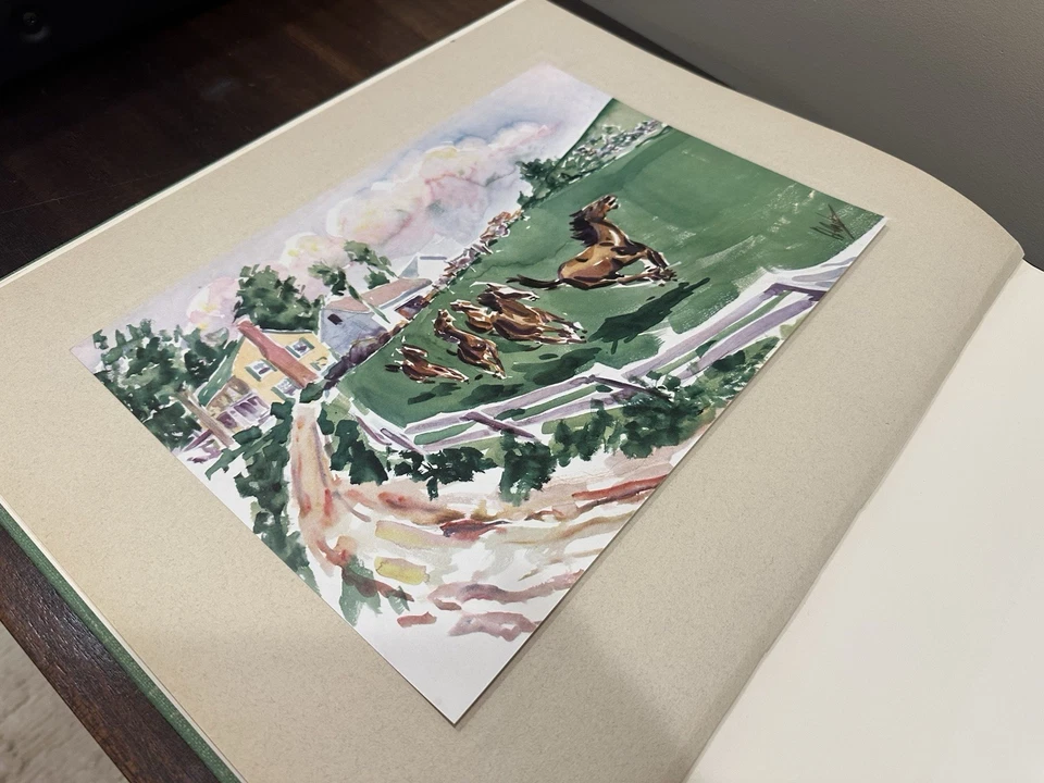 1st Edition Sports Drawings 1933 Percy CROSBY Book - Image 2 of 4