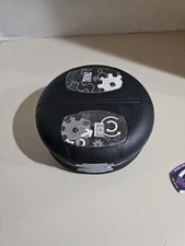 Discgear Discus Hard Cd DVD Clam Shell Case Black Holds 40 Total