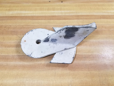 OMC Trim Tab/Rudder Extension Assembly 909779-1