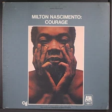 MILTON NASCIMENTO: courage CTI 12" LP 33 RPM