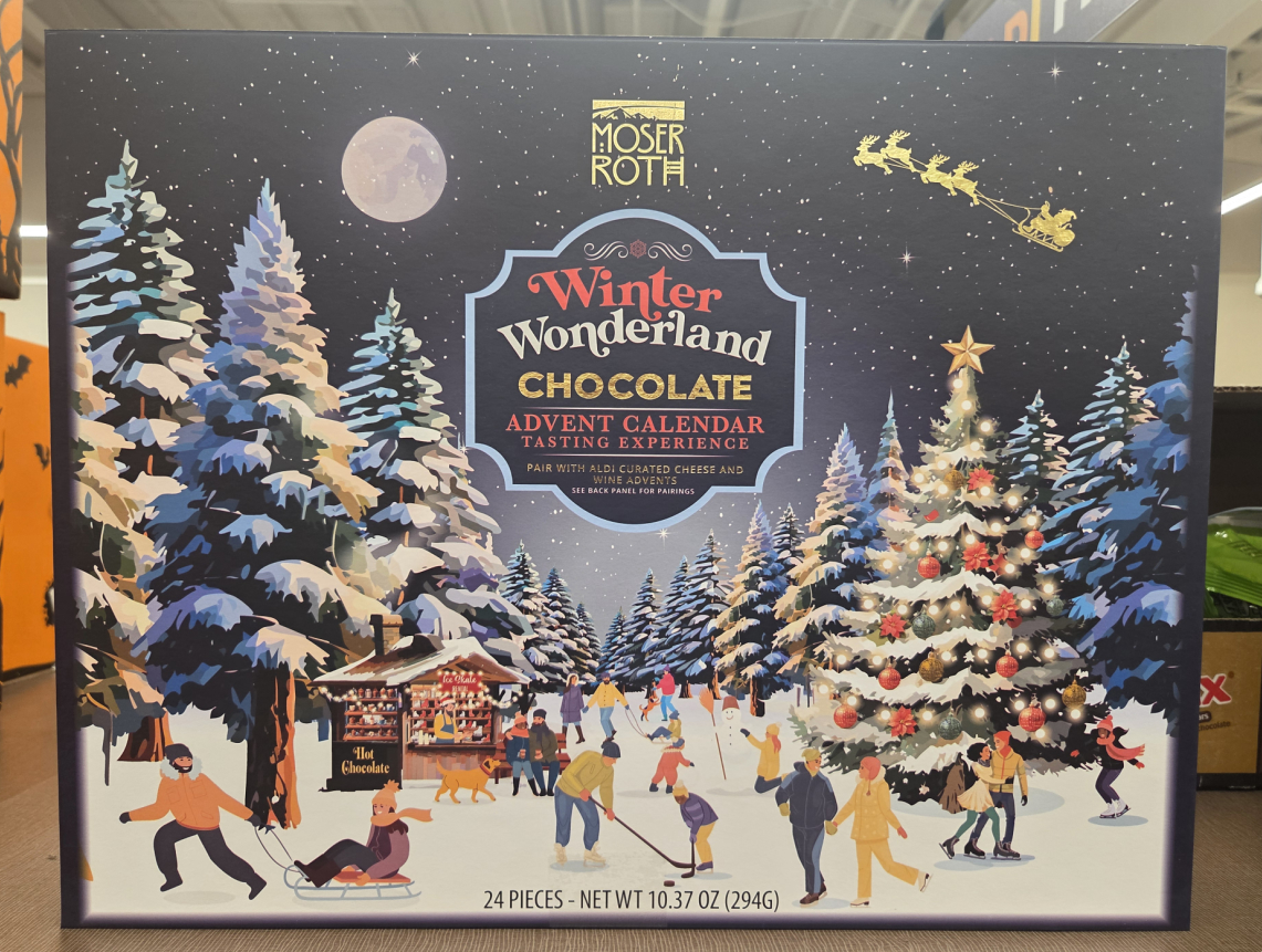 Moser Roth Winter Wonderland Chocolate Advent Calendar Tasting