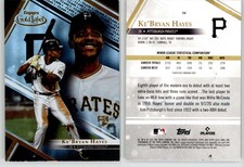 Ke’Bryan Hayes 2021 Topps Gold Label Class 1 Black #38 Pirates RC Rookie EX