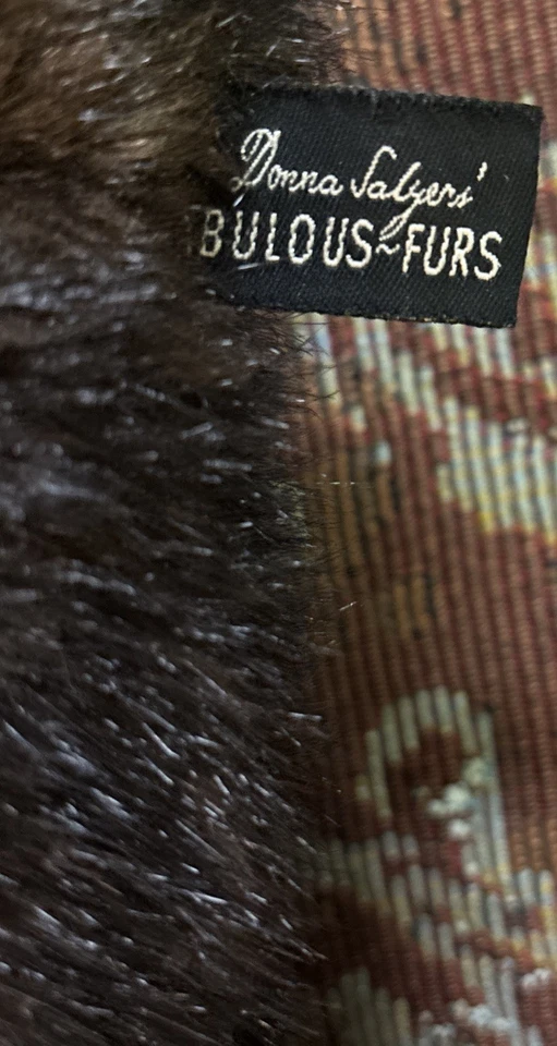 Fabulous Furs Vintage Faux Mink Pillow With Zipper 24x24 - Image 4 of 4