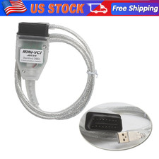 For Toyota Inspection Cable Us Obd Scanner Mini Vci Tis V18.00.008 Tis J2534